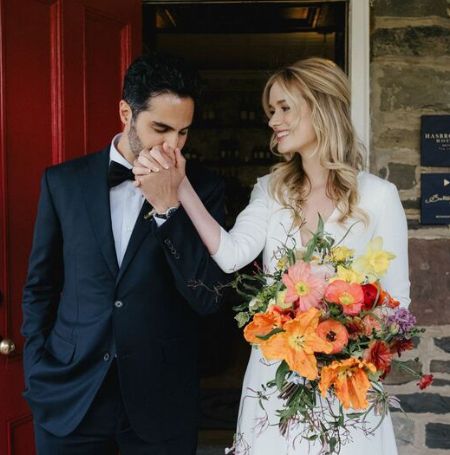 Elizabeth Lail exchanged her vows with a dentist, Nieku Manshadi.